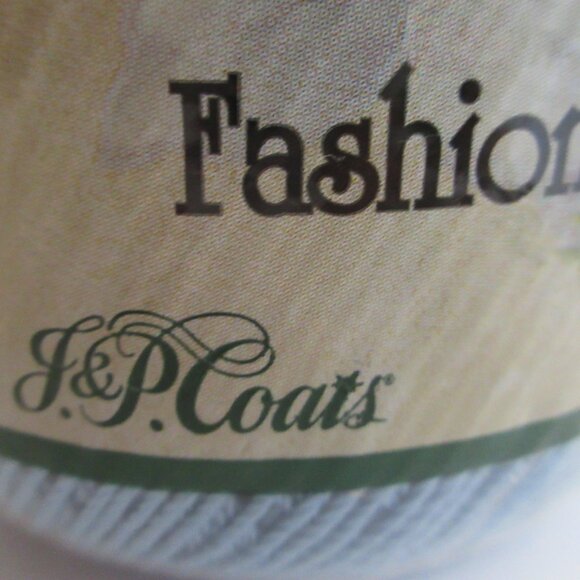 J P Coats Royale Fashion Crochet Thread 100% Mercerized Cotton Warm Blue 137 NEW - Picture 6 of 9